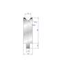 EUROSTAMP Part No. 3215 @ 30mm 86 Degree Single V Die