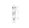 EUROSTAMP Part No. 3229 @ 200mm 84 Degree Single V Die