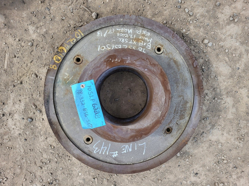 ITT Rubber Side Plate Throatbush 8x8" XTSRL 98-332-856-501 10SLP6228