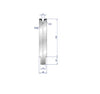 EUROSTAMP Part No. 3236 @ 50mm 30 Degree Single V Die