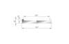 EUROSTAMP Part. No 9019 @ 2000mm Adapter for Adjustable Die Cod. 3191