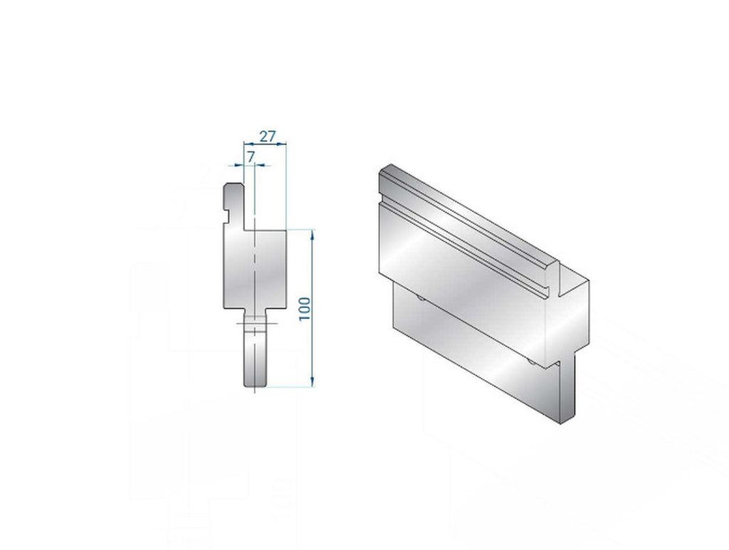 EUROSTAMP Part. No. 4282 @ 150mm Fixed Intermediate