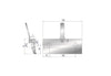 EUROSTAMP Part No. 5011 @ 150mm Safety Clamp with Top Handle and Fixing Screws