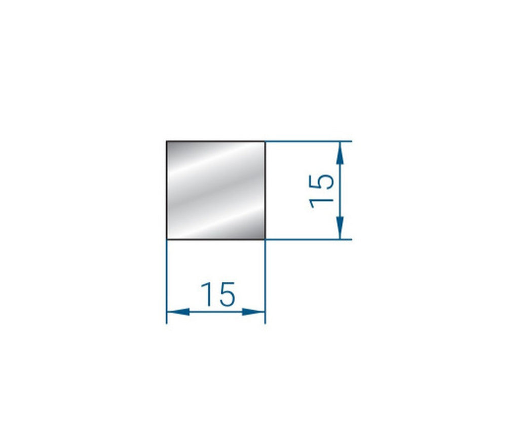 EUROSTAMP Part No. 8106 @ 835mm Drawn Square Bar
