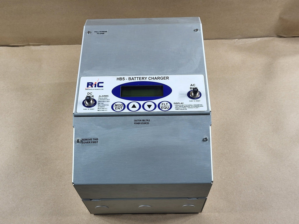 RIC ELECTRONICS 24 Volts, 20 Amp Battery Charger HB5-24/20-AB-1
