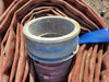 6" x 45 ft Lay Flat Hose Red w/ Coupling