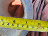 6" x 45 ft Lay Flat Hose Red w/ Coupling