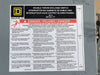 SQUARE D 30A Double Throw Non-Fusible Safety Switch C92251