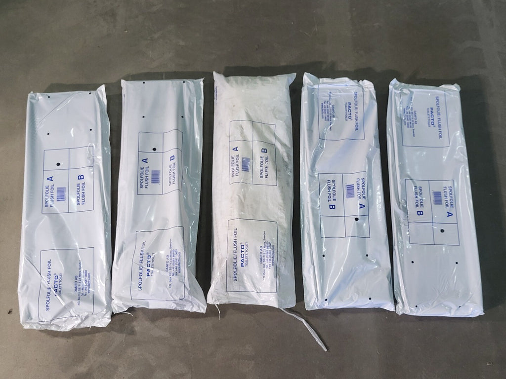 Pacto Flush Foil Dry Toilet (Box of 5)