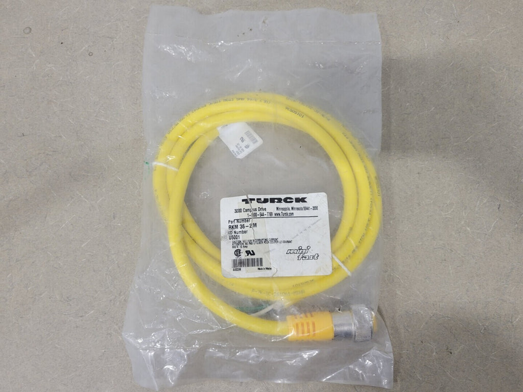 TURCK Actuator and Sensor Cable RKM 36-2M