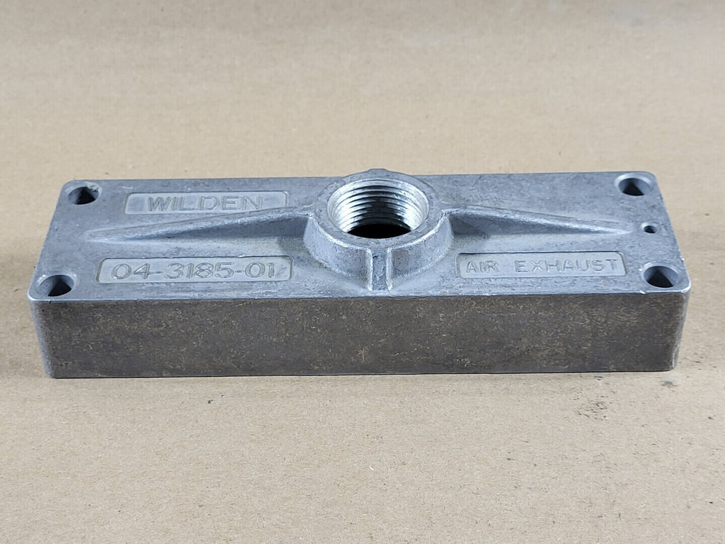 WILDEN PV4 Muffler Plate 04-3185-01