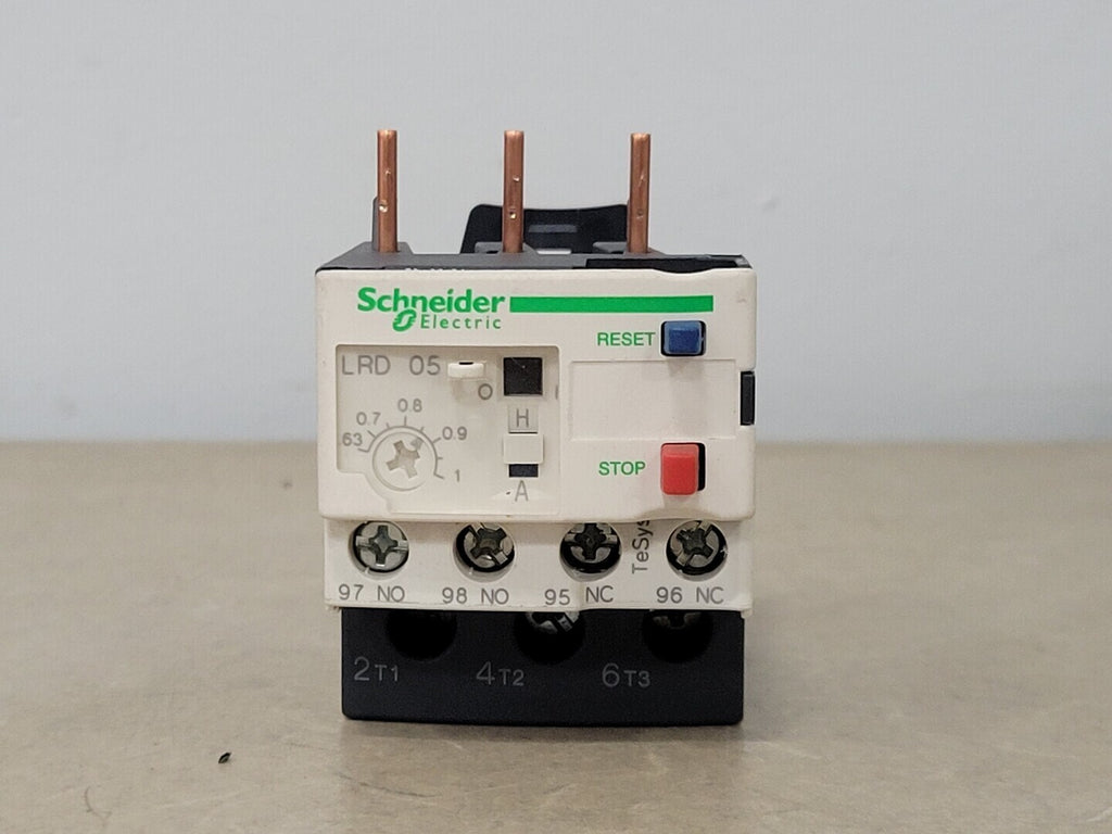 SCHNEIDER ELECTRIC 0.63-1 Amp Thermal Overload Relay LRD 05