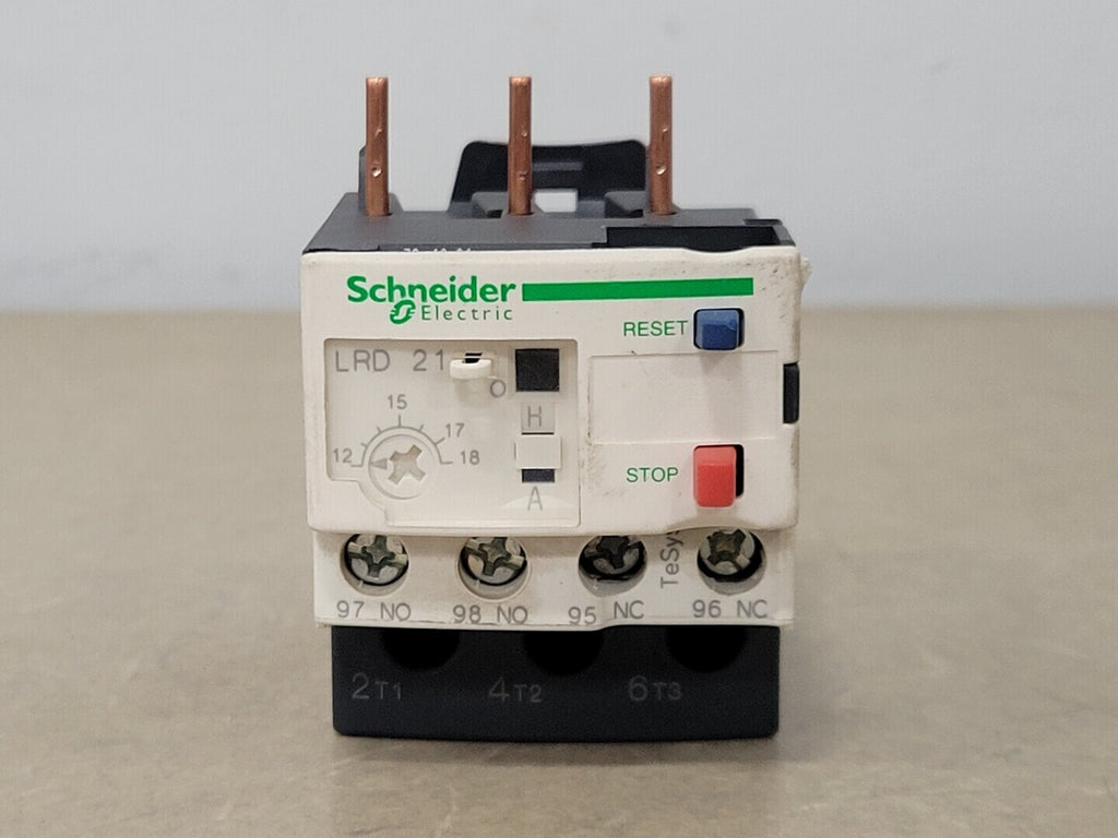 SCHNEIDER ELECTRIC 12-18 Amp Thermal Overload Relay LRD 21
