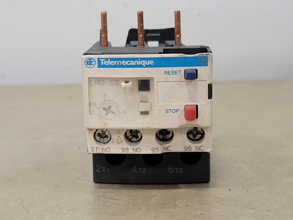 SCHNEIDER ELECTRIC 2.5-4 Amp Thermal Overload Relay LRD 08