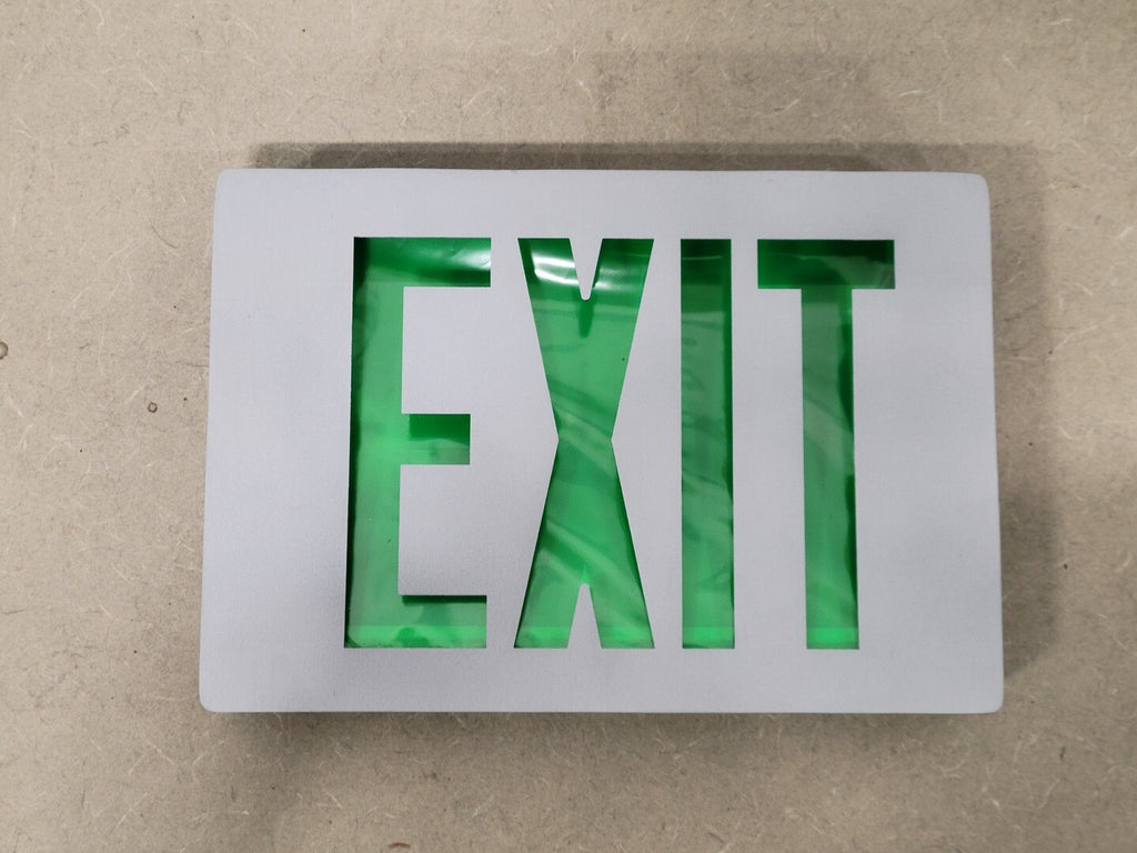 LITHONIA LIGHTING Emergency Exit Sign LES1GELN