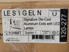LITHONIA LIGHTING Emergency Exit Sign LES1GELN