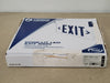LITHONIA LIGHTING Edge Lit LED Exit Sign Green EDG W 2 GMR 277X2 M6