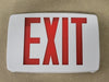 LITHONIA LIGHTING Quantum Thermoplastic LED Exit Sign LQM S W 3 R 120/277 X2 M6