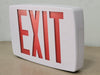LITHONIA LIGHTING Quantum Thermoplastic LED Exit Sign LQM S W 3 R 120/277 X2 M6