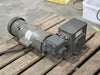 BALDOR 15:1 Ratio Gear Reducer MO1262-3 w/ 0.5 hp Electric Motor 