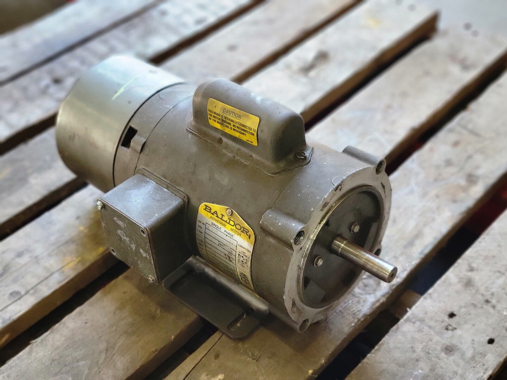 BALDOR 0.25 hp, 115/208-230 volts, 1725 rpm, 56 Electric Motor BL3516 w/ Stearns Brake