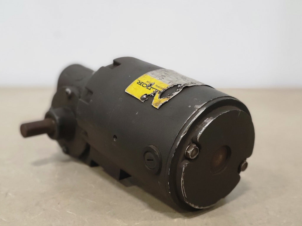 BALDOR 40:1 Ratio Right Angle Gear Box GP232002 w/ 1/25 hp Electric Motor