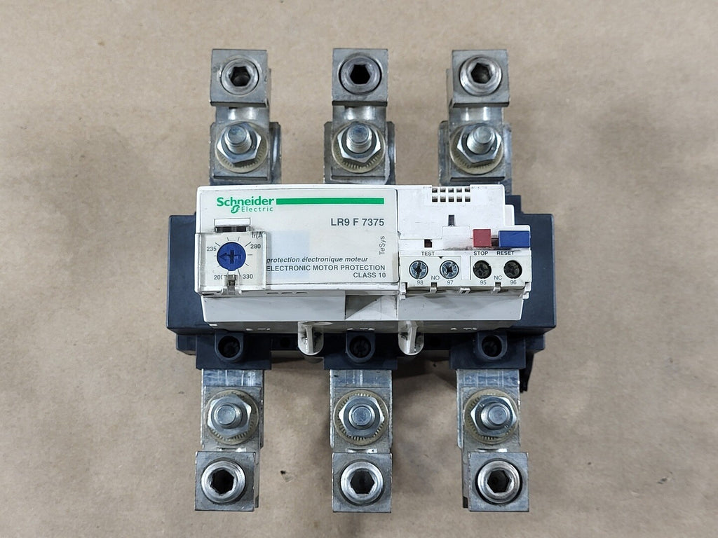 SCHNEIDER ELECTRIC 200-330 Amp Thermal Overload Relay LR9F7375