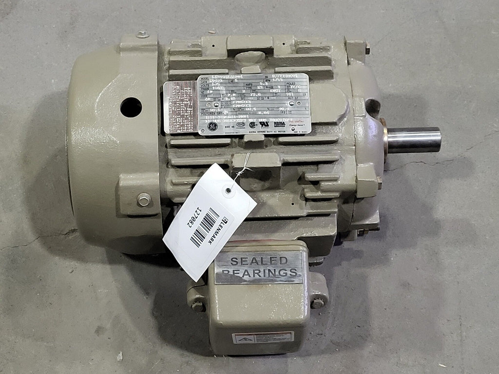 GENERAL ELECTRIC 5hp, 575V, 1755rpm, 184T, 3Ph, Electric Motor