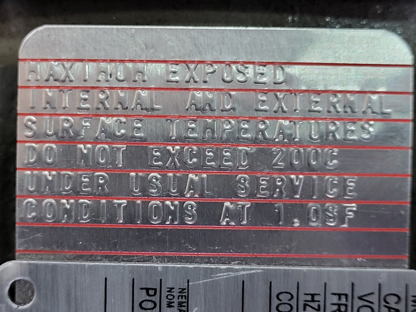 GENERAL ELECTRIC 5hp, 575V, 1755rpm, 184T, 3Ph, Electric Motor