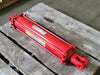 LION Hydraulic Cylinder 40TX20-150 NPT, 4" Bore x 20" Stroke