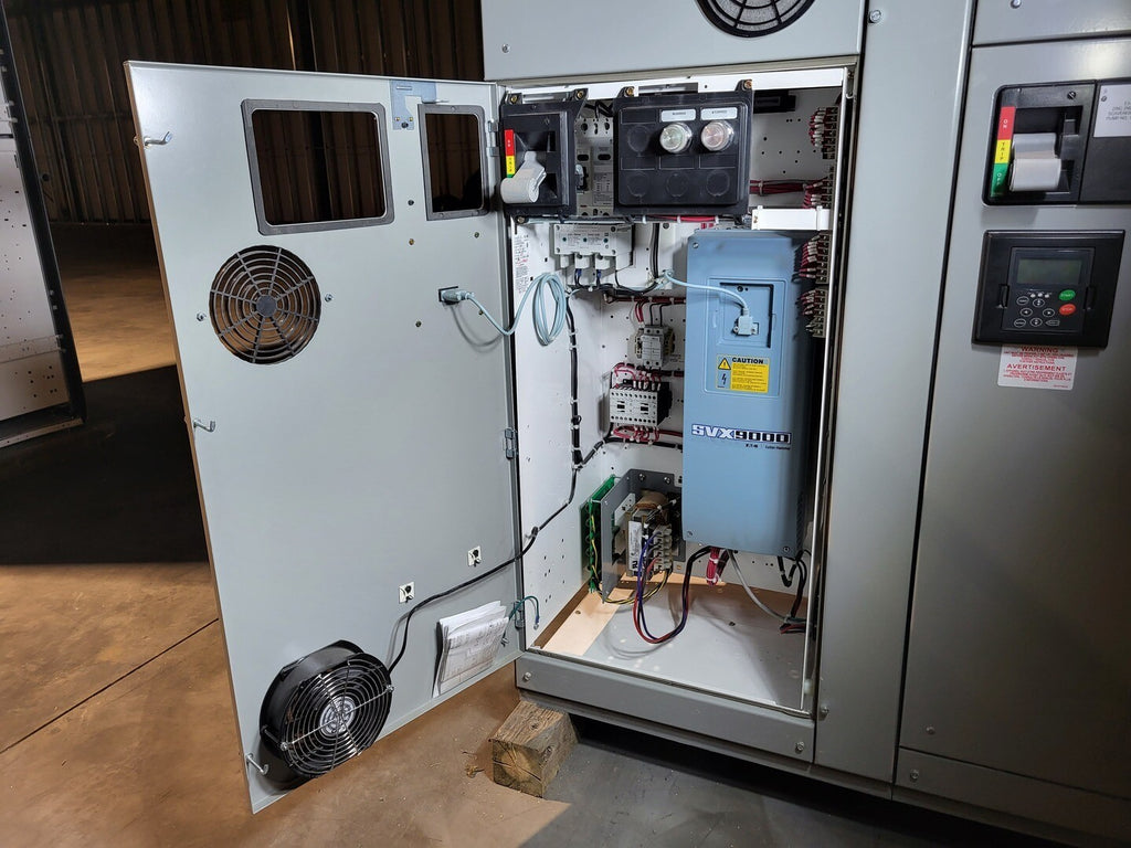 EATON 5 hp, 600 Volts, 3-Phase VFD SVX004A1-5A4N1 Bucket for Freedom 2100 MCC Frame