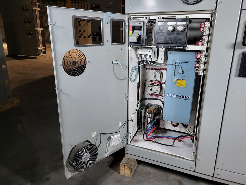 EATON 30 hp, 600 Volts, 3-Phse VFD SVX025A1-5A4N1 Bucket for Freedom 2100 MCC Frame