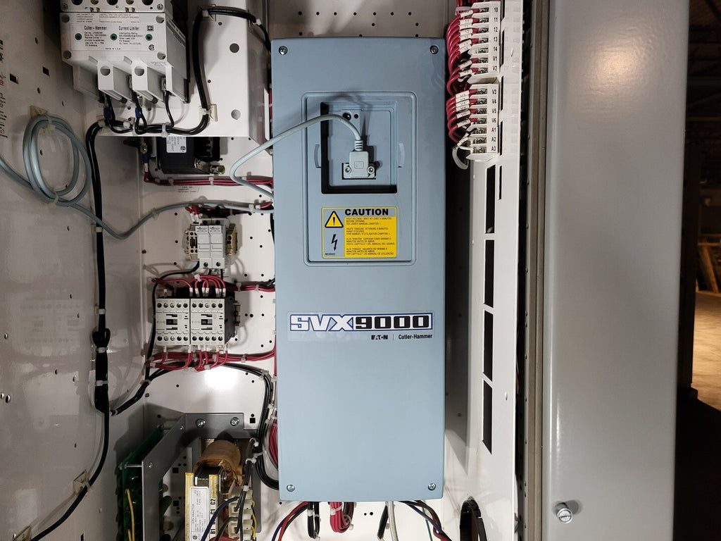 EATON 5 hp, 600 Volts, 3-Phase VFD SVX004A1-5A4N1 Bucket for Freedom 2100 MCC Frame