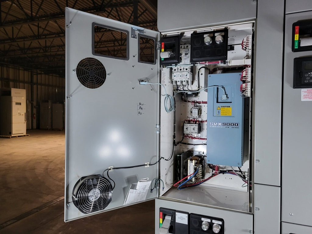 EATON 7.5 hp, 600 Volts, 3-Phase VFD SVX005A1-5A4N1 Bucket for Freedom 2100 MCC Frame