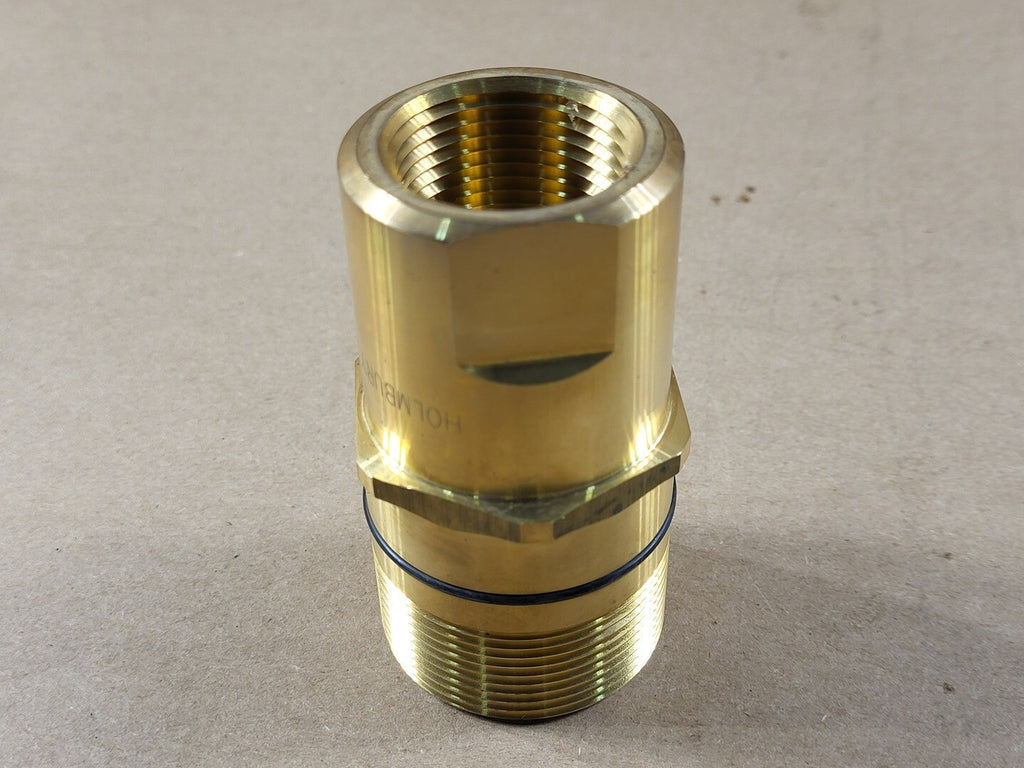 HOLMBURY Wing Style Screw Connect Male Coupler 1" NPT WSC25-M-16N (Bag of 2)