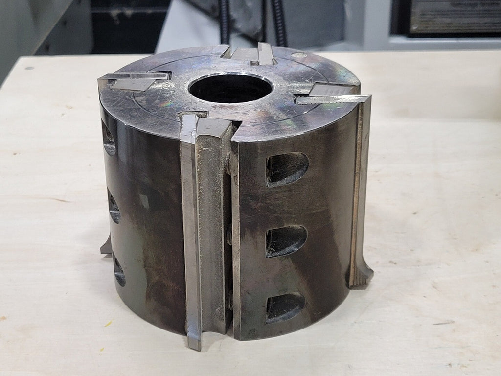 FS TOOL 4" 4 Knife Moulder Head 122x100x38.1, 18824-12