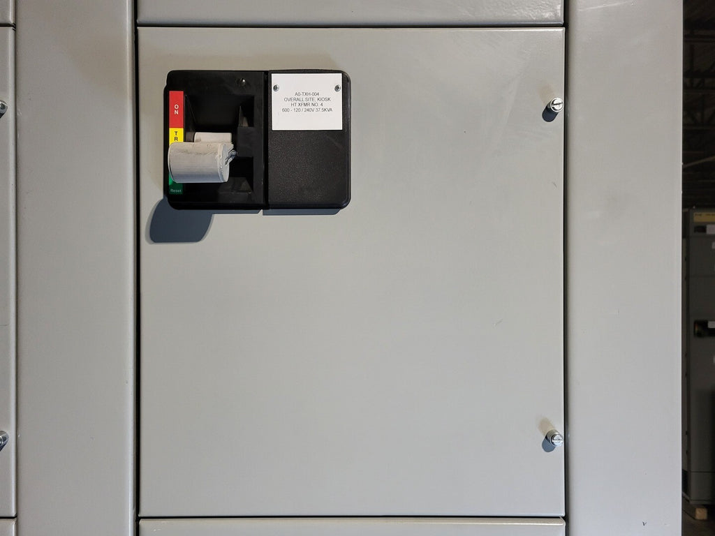 EATON MCC Bucket w/ 80A, 3 Pole, 600V Circuit Breaker HFD3080 & Limiter