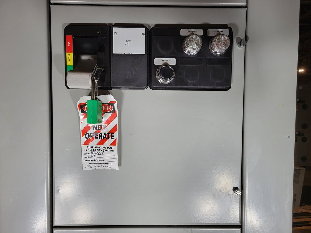 EATON 1.5 hp, 600V, 7A, 3-Ph FVNR Starter, Size 1 Bucket for Freedom 2100 MCC Frame