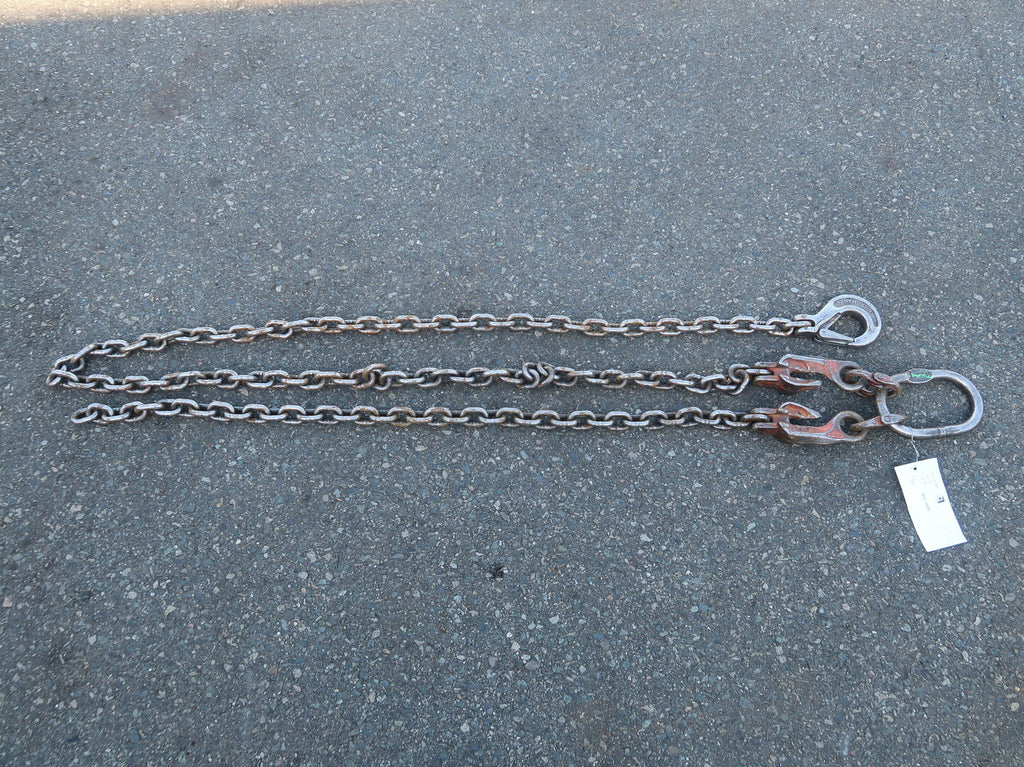 CONTINENTAL Single Leg Rigging Chain w/ Self Locking Hook
