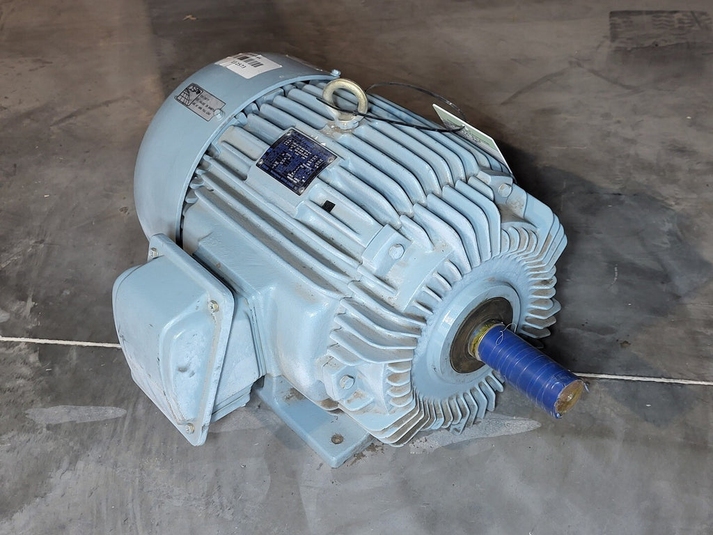 TECO-WESTINGHOUSE 15 hp, 575 volts, 3525 rpm, 254T, Electric Motor PDH01502TE5