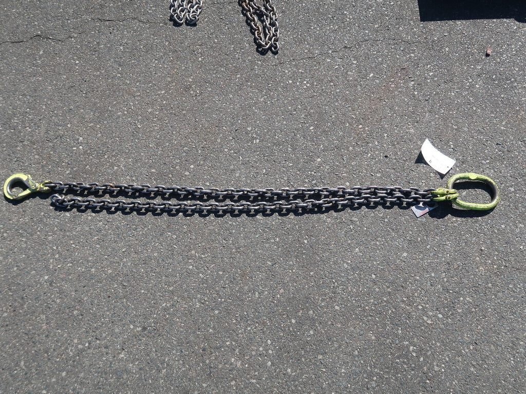 CONTINENTAL Single Leg Rigging Chain w/ Self Locking Hook