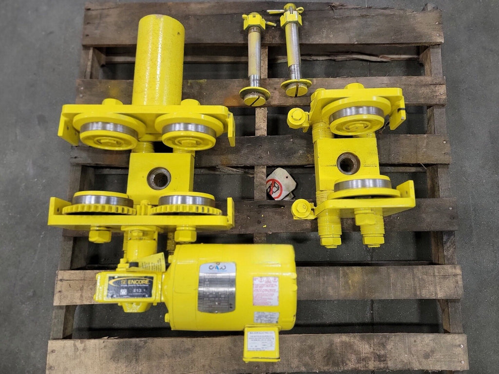 Motorized Beam Trolley w/ 0.5 HP Electric Motor