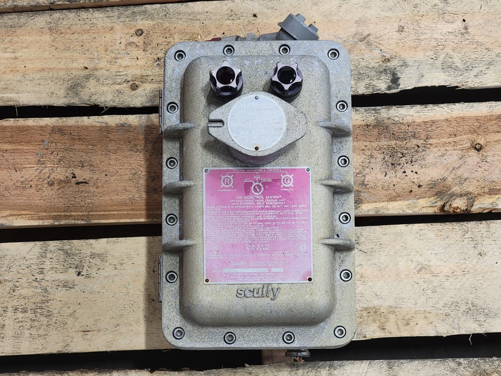 SCULLY Optoelectronic Probe Control Unit w/ Indicator Lamp 115VAC, ST-35-ELK
