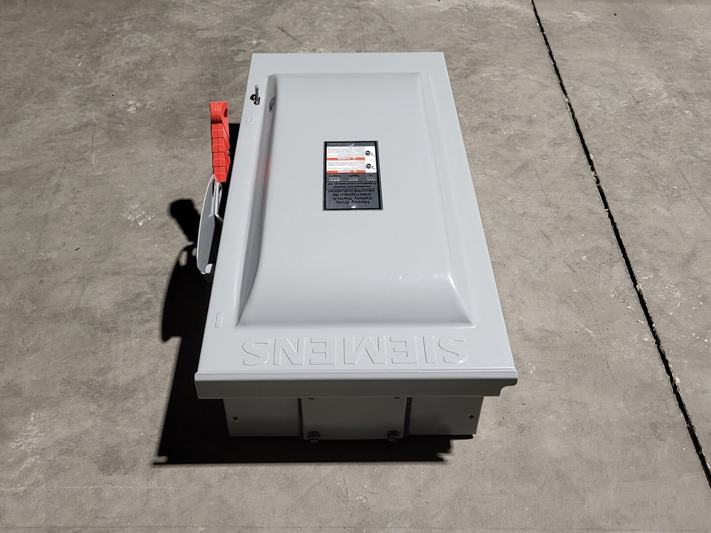 SIEMENS 100 Amp, 3 Pole, 600 volts Safety Switch HFC363R, Non-Fused