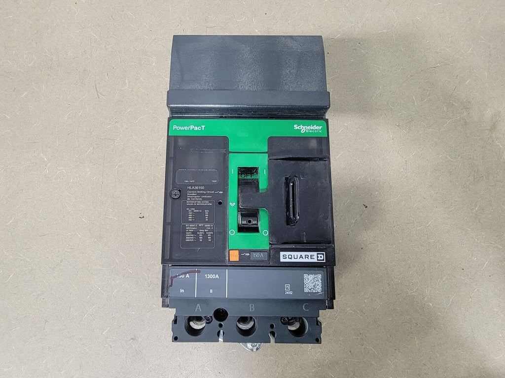 SIEMENS 150 Amp, 3-Pole, 600 volts Circuit Breaker HLA36150 w/ Trip 