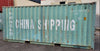20 ft Standard Shipping Container - CCLU2953071