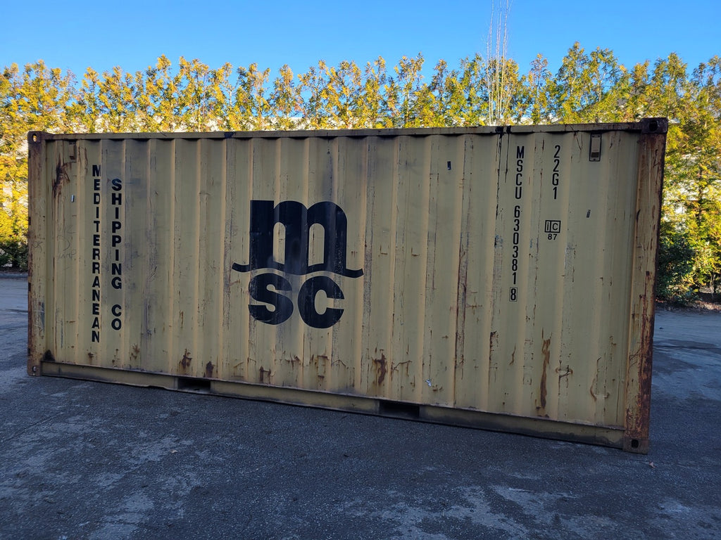 20 ft Standard Shipping Container - MSCU6303818