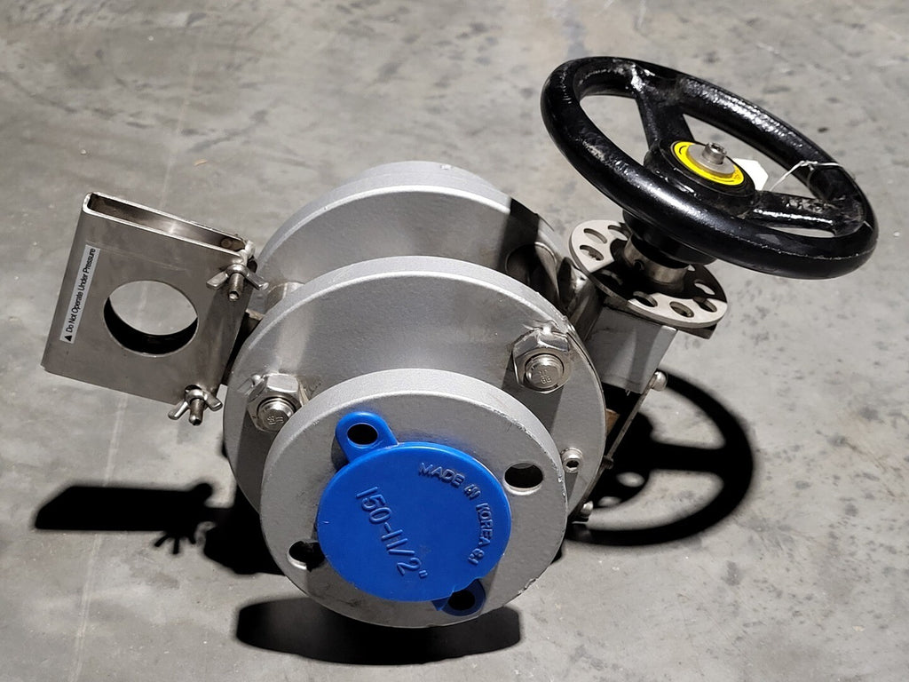 SAMMI MACHINERY 1.5" Class 150 Line Blind Valve