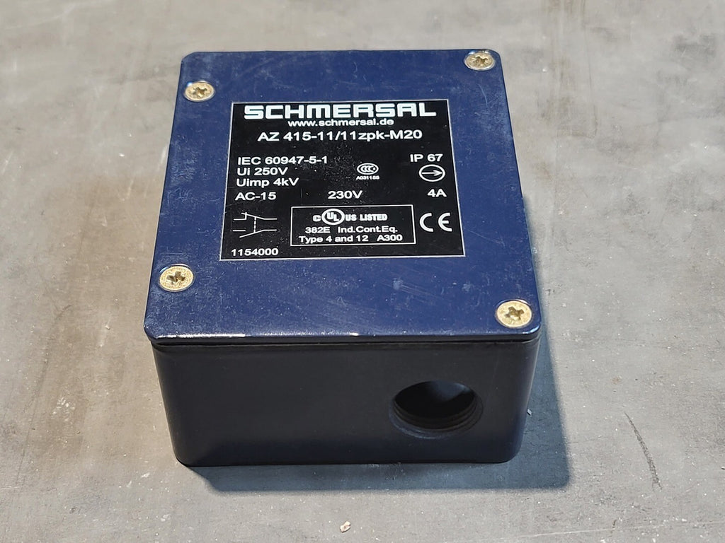 SCHMERSAL Safety Switch w/ Separate Actuator AZ 415-11/11ZPK M20