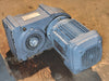 SEW-EURODRIVE 90.59:1 Gear Reducer FA67A w/ 1.5 hp Electric Motor DRN90S4/FG/RI